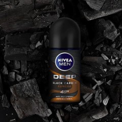 رول ضد تعریق مردانه نیوآ مدل DEEP black carbon-espresso